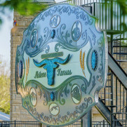 World's Largest Belt Buckle - Abilene, KS