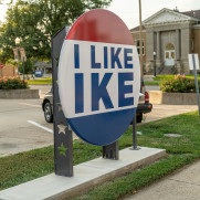 Worlds-Largest-I-Like-Ike-Button-Abilene,KS