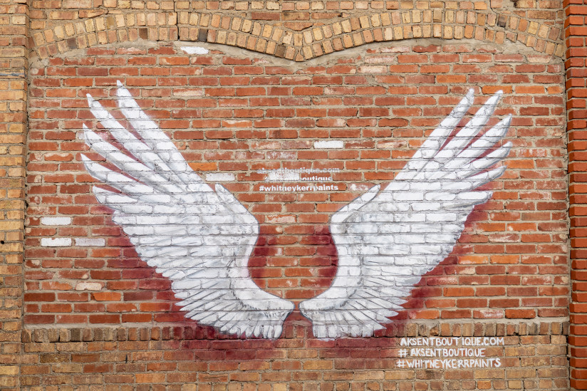 Angel-Wing-Mural-Abilene,KS