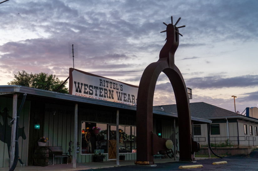 Big-Spur-Rittel's-Western-Wear-Abilene,KS