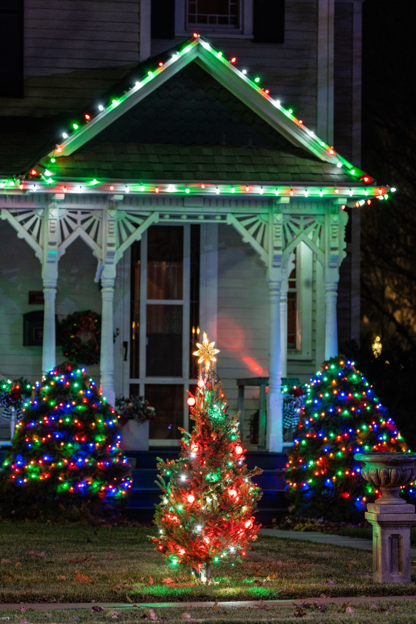 Christmas-Tree-Lane-Abilene,KS