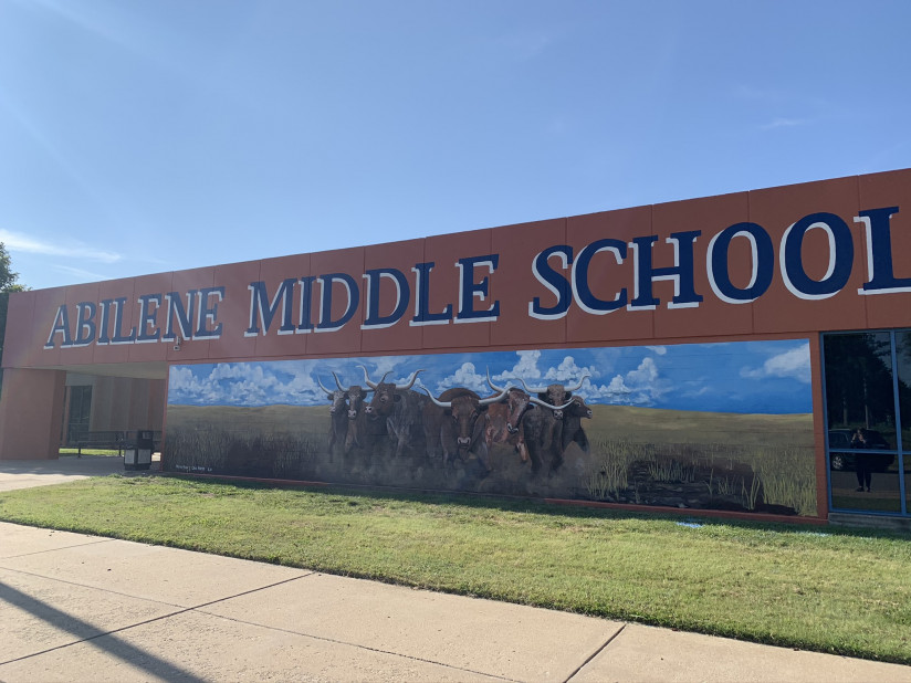 Longhorn-Mural-Abilene,KS