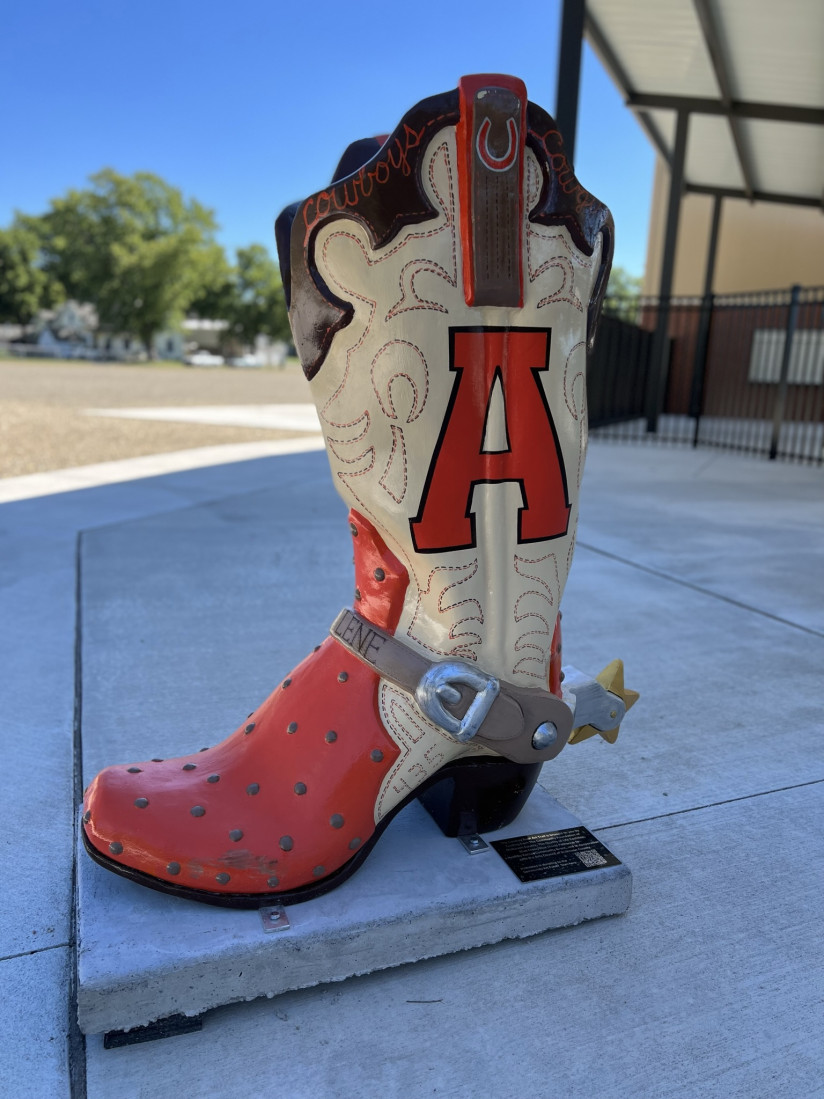 Varsity-Letter-Cowboy-Boot-Abilene,KS