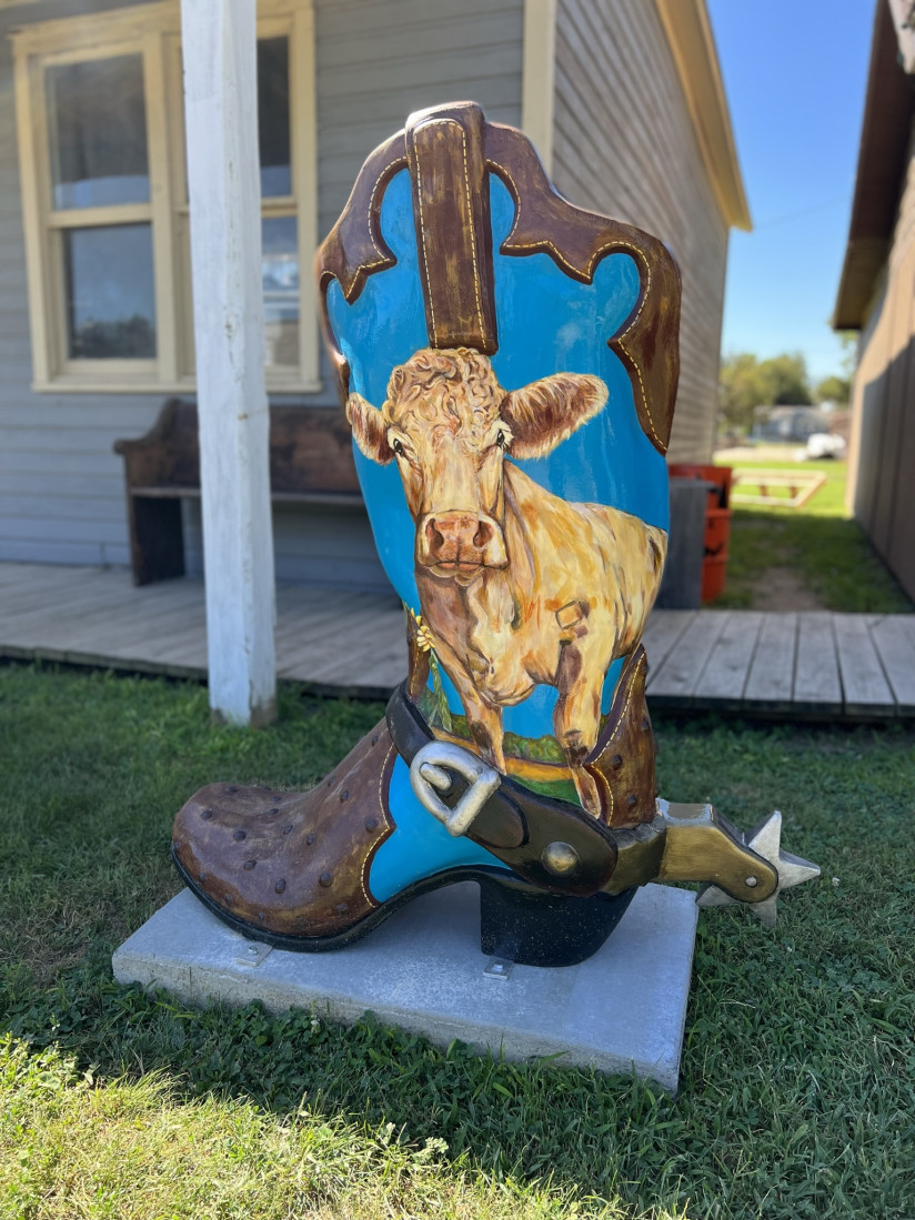 Mooooo-Cowboy-Boot-Abilene,KS
