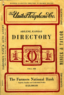 United Telephone Directory - Abilene, KS