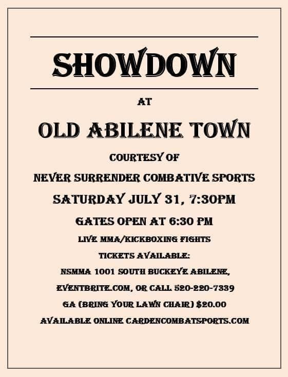 Showdown-At-Old-Abilene-Town-MMA-Abilene,KS