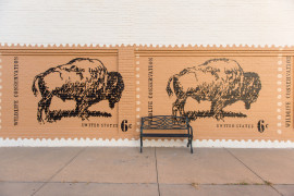 Bison-Mural-Abilene,KS