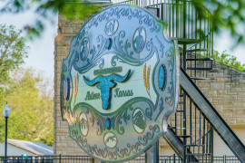 World's Largest Belt Buckle - Abilene, KS