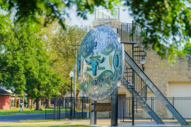 World's Largest Belt Buckle - Abilene, KS