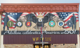 Abilene-Celebrates-America-250-Mural-Abilene,KS Abilene-Celebrates-America-250-Mural-Abilene,KS